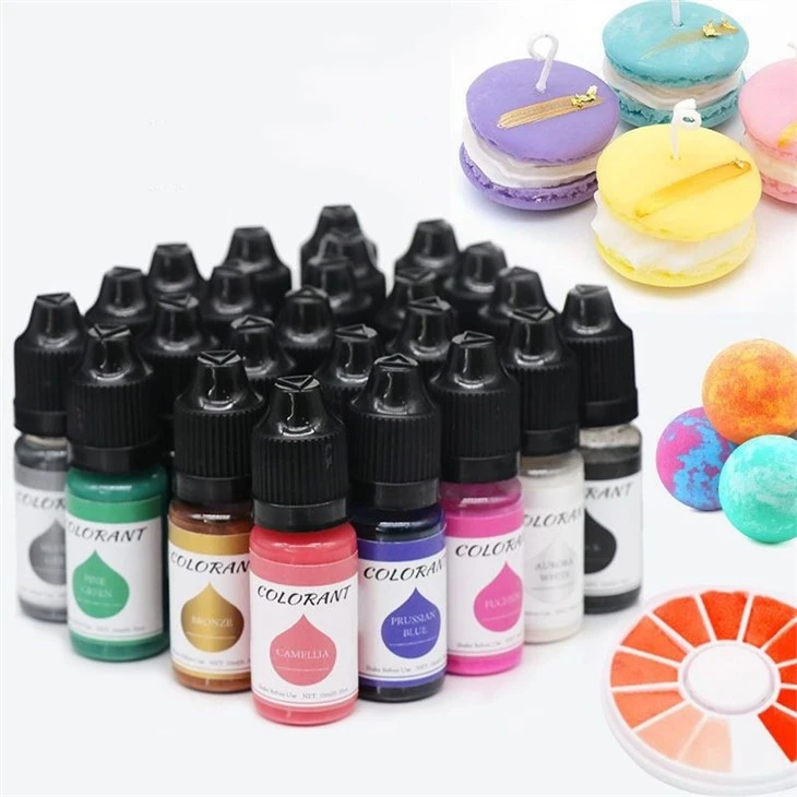 32 Colors Liquid Candle Pigment Dye 32 Colors Liquid Candle Pigment Dye