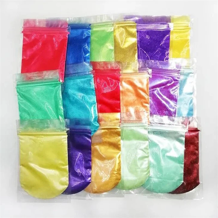 Hot Sales Epoxy Resin Pearl Pigment Colored Mica Powder Pigment Hot Sales Epoxy Resin Pearl Pigment Colored Mica Powder Pigment